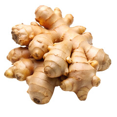 A pile of ginger root