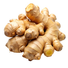 A pile of ginger root