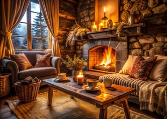 - cozy atmosphere
