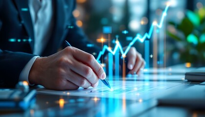 Business growing background