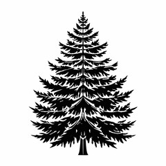 black-pine-silhouette