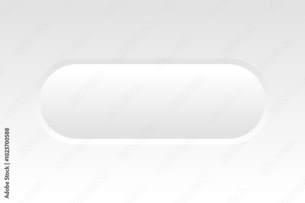 Fototapete Empty circle button. Blank push button template. Graphic element vector eps10
