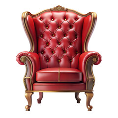 Armchair red royal