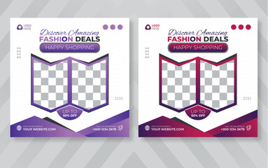 Top Fashion Modern Sale Post for Men's Clothing Deals