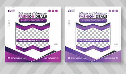 Top Fashion Modern Sale Post for Men's Clothing Deals