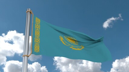 kazakhstan flag