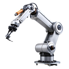 Ai cloud concept with robot arm