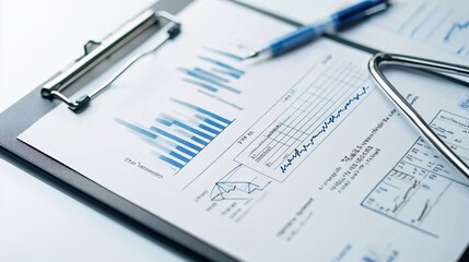  Medical Clipboard with Patient Charts
