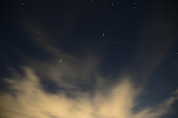 Obraz premium stars and clouds