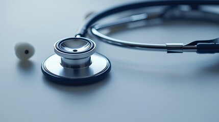  Sleek Stethoscope Laying Flat