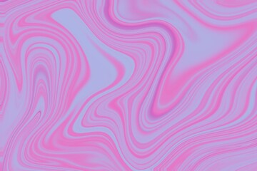Swirling Pink and Blue Marble Abstract Background