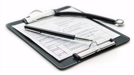 Medical Clipboard with Patient Charts