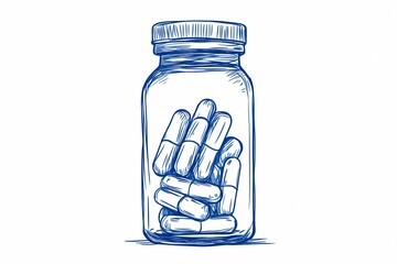 Mockup of soft medical pillows for healthcare, on a minimalistic background, ideal for product design, medical advertising, and product promotions.