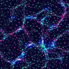 Fototapeta premium Background pattern inspired by network protection.