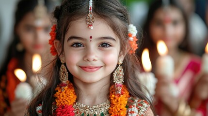 Prosperity ritual: Labh Pancham, celebrating the auspicious day with prayers and rituals, blessings for success and good fortune, formal resumption of business activities after Diwali