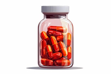 Medical pillows mockup with customizable features, displayed on a simple background, suitable for healthcare product marketing, advertising, and illustrations.