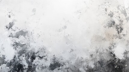 Grunge abstract texture with white and gray distressed surface.
