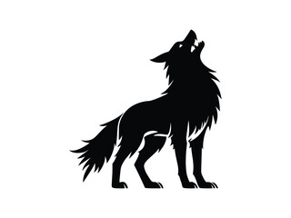 Werewolf Silhouette Set for Halloween and Horror Designs