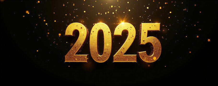 The new year 2025 design features a bold and eye catching layout with a rich golden color on a dramatic dark background._00001_