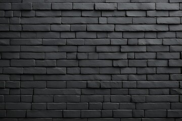 Black Brick Wall Texture