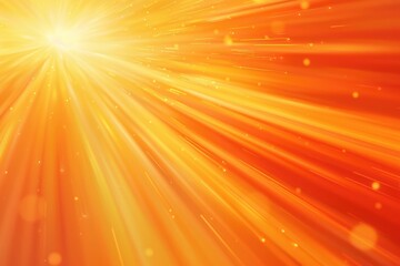 Bright orange and yellow rays background