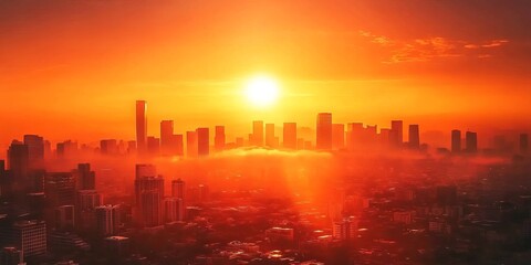 Urban areas are feeling the brunt of a severe heatwave.