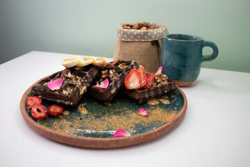 Natural food (various cuisines),  healthy breakfast, desayuno completo y sano.