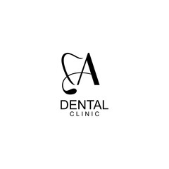 ABSTRACT TEETH LOGO DESIGN