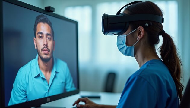 Engaging Virtual Reality Experience for Healthcare Professionals