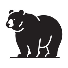 Fototapeta premium illustration of a bear