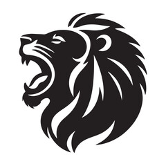Lion logo icon silhouette,logo type,logo design,