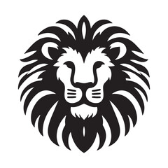 Lion head logo icon  silhouette,lion logo design,leopard,chita,logo type.