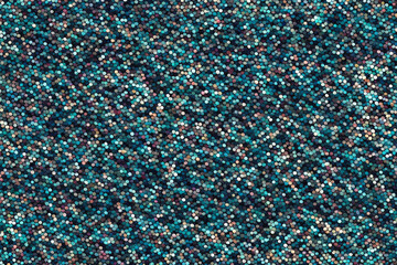 An intricate and seamless pattern of shimmering sequins, creating an iridescent texture with a multidimensional effect, perfect for fashion, design, and luxury textiles. Generative AI