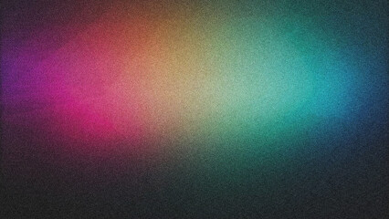 Abstract dark gradient with grainy noise texture, Soft grainy noise gradient background with blurred texture