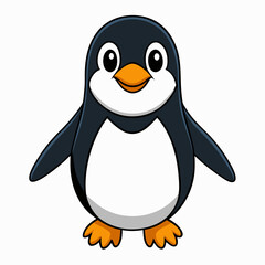 Cute Penguin stock illustration