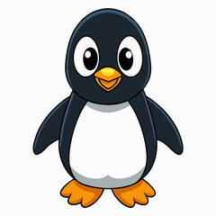 Cute Penguin stock illustration