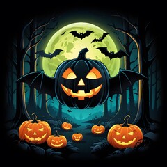 happy Halloween T-shirt Design