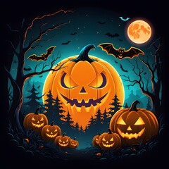 happy Halloween T-shirt Design