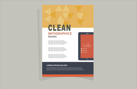modern business flyer template 