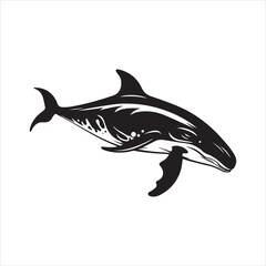 silhouette of a dolphin,fish, dolphin, shark, animal, sea, vector, ocean, water, illustration, cartoon, logo, silhouette, fin, nature, mammal, marine, underwater, swimming, tattoo, blue, art,