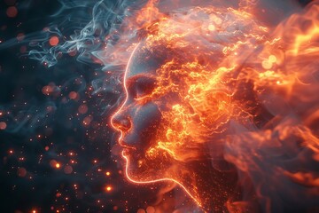 Exploring mind uploading  visualizing data transfer to the cloud with progress indicators