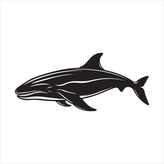 Obraz premium silhouette of a dolphin,fish, dolphin, shark, animal, sea, vector, ocean, water, illustration, cartoon, logo, silhouette, fin, nature, mammal, marine, underwater, swimming, tattoo, blue, art,