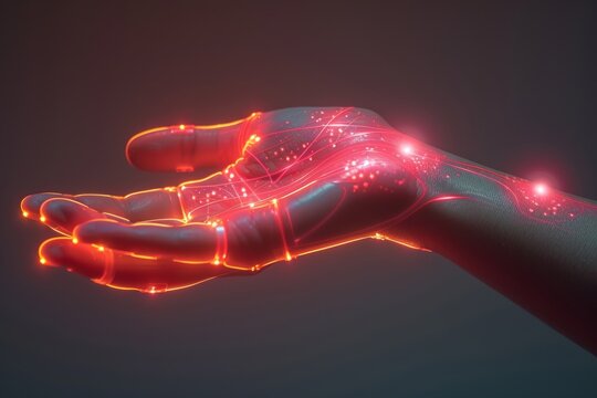 Hand low level laser therapy for soft tissue healing  managing pain, numbness, and tingling