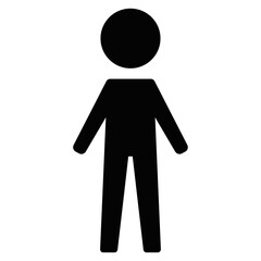 ピクトグラム「立っている人」