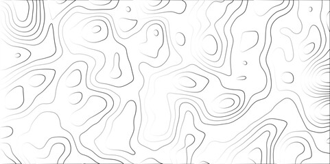 Fototapeta premium Abstract Gradient line topographic Contour Scheme & Geographic Moutain terrain. Contour map background. Cartographic Weave with seamless striped patterns and wavy gradient lines 