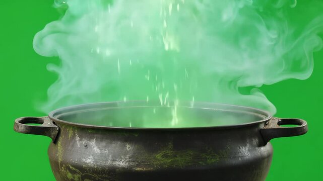 Green Screen Witch's Brew