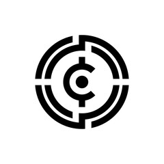 Simple and clean crypto coin icons