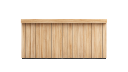 Wooden panel background, clean design for various applications, white isolate background. transparent background