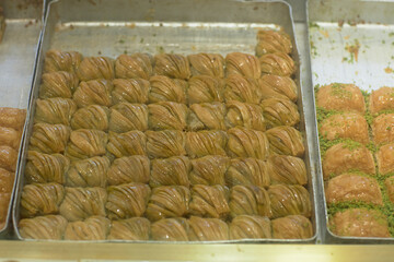 Turkish baklava at the grand bazaar
