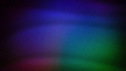 A bold abstract gradient blending blue, green, purple, and red hues with a grainy texture. Ideal for dynamic backdrops, wallpapers, and modern designs
